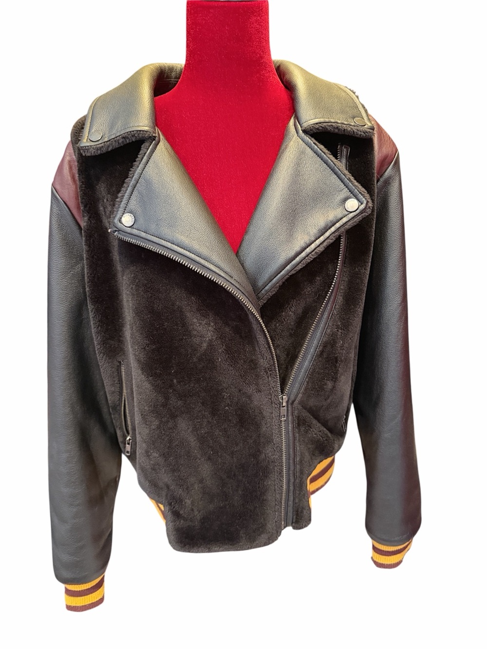 #736. Juniors jacket. Moto jacket. xl.